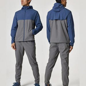 ชุดกันลมกันน้ำแบบยูนิเซ็กส์ สตรีทแวร์ สีพื้น สำหรับฤดูใบไม้ผลิ รับผลิตตามแบบ OEM น้ำหนักเบา ระบายอากาศได้ดี เหมาะสำหรับวิ่งออกกำลังกาย ฟิตเนส และการเดินทาง - Product Image 5