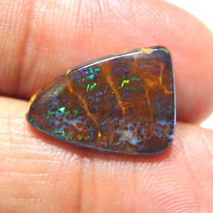 Opale de Boulder Koroit Naturelle d'Australie, Cabochon d'Opale de Boulder d'Australie pour la Fabrication de Bijoux, Pierre Précieuse - Product Image 1