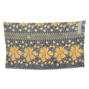 Indian Vintage Cotton Kantha Work Quilt / Throws / Gudari /Blankets Old <b>Bedspread</b> Indian Handmade Cotton Kantha Wholesaler - Product Image 1