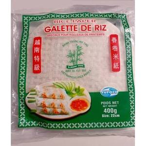 Papier de riz pour gallettes de riz 18cm, 22cm, papier de riz pour rouleaux de printemps - Product Image 1