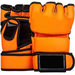 Guantes de MMA de Alto Rendimiento para Entrenamiento y Sparring con Acolchado Absorbente de Impactos, Guantes Flexibles y Cómodos para Levantamiento de Pesas en Oferta - Product Image 1