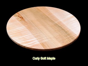 Wood Double Tier Rotating <b>Tray</b> Smooth-Spin Lazy Susan for Tabletop <b>Spice</b> Serving - Product Image 4