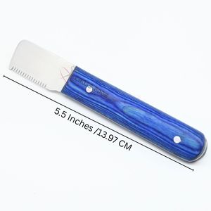 Professional Pet Coat Stripping <b>Knife</b> Kit Dog Grooming Tools for Removing Loose Hair Thinning Stainless Steel Wooden Handle - Product Image 3