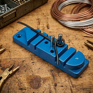 Heavy Duty Aluminium Wire Bending <b>Tool</b> with Pins | Durable Metal Jig for Precise | DIY <b>Craft</b> Jewelry Making and Repair <b>Tools</b> Set - Product Image 4