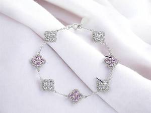 Elegant Lab Grown Diamond Style Tennis Bracelet Brilliant Cut Bezel <b>Set</b> Moissanite 925 Sterling Silver Unisex <b>Bangles</b> - Product Image 2