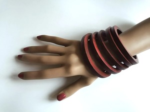 Bracelets en bois de haute qualité pour femmes et filles, bijoux fantaisie artificiels, nouveau design unisexe, tendance traditionnelle, Belladec Organic - Product Image 6