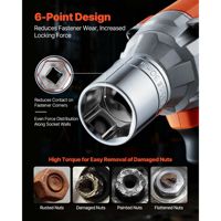 Juego de Herramientas para Reparación de Automóviles Modelo D0100X3KY7J, Kit de Mecánico con Llaves de Tubo SAE/Métricas de 1/4", 3/8" y 1/2" y Destornillador