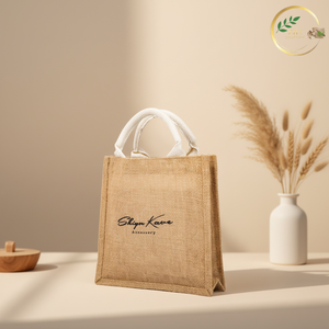 Bolsa Térmica de Yute para Almuerzo y Comida, para Mantener los Alimentos Frescos y Calientes - Product Image 2