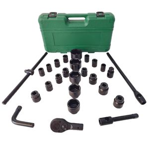 Set di 26 Chiavi a Bussola a Impatto da 3/4 Pollici, Misure Metriche 21-50mm, in Acciaio Cromo Vanadio Cr-V, a 6 Punte, per Stoccaggio Standard - Product Image 2