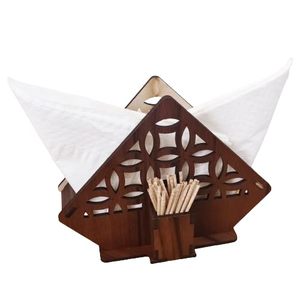 UNIVERSAL OVERSEAS Porte-mouchoirs en bois chinois traditionnel, écologique, imperméable, fait main, durable, portable et personnalisable - Product Image 1