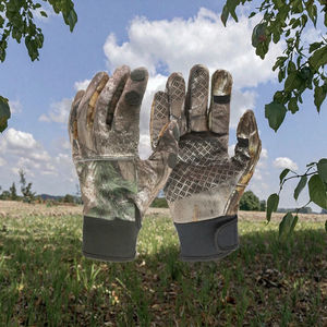 Guantes de Caza de Medio Dedo con Diseños de Camuflaje Personalizados al por Mayor, Talla Ajustable, Antideslizantes, para Hombre - Product Image 3