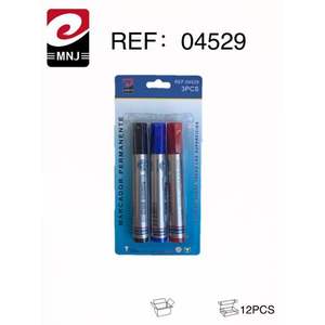 3 stylos marqueurs 12U, produit durable et polyvalent pour un usage quotidien - Product Image 3