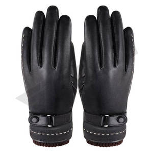 Guantes de Piel de Ciervo para Hombre y Mujer, al por Mayor, para Vestir, Moda de Invierno, Color Marrón, Fabricante, para la Vida Diaria - Product Image 1