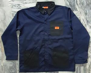 Chaqueta de trabajo de lona de pato pesado personalizada, bombardero de trabajadores de carpintero camionero, ropa de hombre con cuello de contraste pesado - Product Image 4