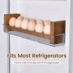 Wooden <b>Egg</b> Rack 12 Slots Double Layer Storage Holder for Kitchen Customized Shape Handmade Different Sizes <b>Eco</b>-Friendly - Product Image 6