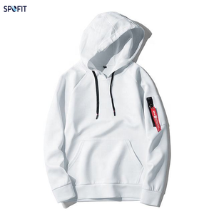Men Hoodies <b>Sweatshirt</b> Unisex Custom Design <b>Embroidery</b> Printed High Quality Polyester / Cotton Fleece Drawstring Pullover Winter - Product Image 2