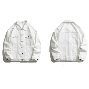 Chaqueta Vaquera Casual de Alta Calidad para Hombre, Venta al por Mayor de Fábrica, Diseño Personalizado con Botones Decorativos, Técnica Lavada, Ligera para Invierno - Product Image 5