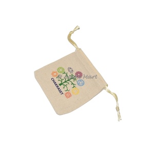 7 Chakra Reiki Set Guérison Chakra Cristaux Symbole guérison cordon coton Chakra Set Symbole Sac Imprimé - Product Image 1