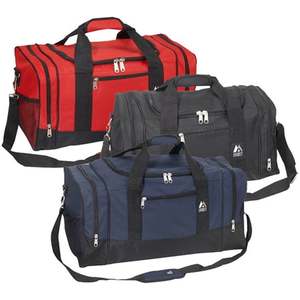 กระเป๋าเดินทางแบบกันน้ำ Everest สีม่วง ทำจากโพลีเอสเตอร์ พร้อมซิปปิดและสายสะพายไหล่ สำหรับการเดินทางและเล่นกีฬา - Product Image 2