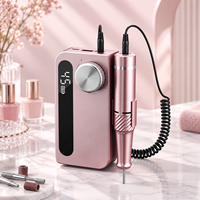 Machine à ongles professionnelle 45000 tr/min, perceuse à ongles électrique rechargeable, lime à ongles, équipement de manucure pour salon, OEM ODM, vente en gros