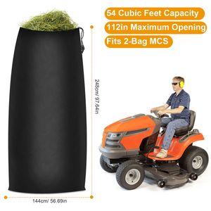 Bolsa Estándar para Recolección de Residuos de Jardín para Tractor Cortacésped, 54 Pies Cúbicos con Abertura de 112 Pulgadas, Piezas y Accesorios para Cortacésped - Product Image 4