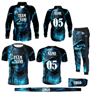 ชุดเซ็ตเพ้นท์บอล เสื้อเจอร์ซีย์น้ำหนักเบา ระบายความชื้นได้ดี พร้อมกางเกงและอุปกรณ์ป้องกัน พร้อมสีและดีไซน์ทีมที่ปรับแต่งได้ - Product Image 6