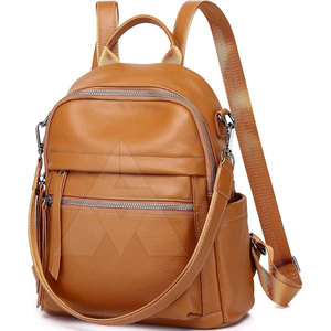 Mochilas de Cuero Ligeras Hechas a Medida, Mochilas de Cuero en Oferta, Hechas en Pakistán - Product Image 2