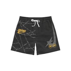 Shorts de sport personnalisés de haute qualité avec logo, impression par sublimation, tendance, polyester, décontractés, séchage rapide, shorts pour hommes - Product Image 1
