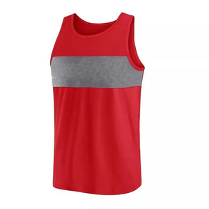 Débardeurs de sport personnalisés pour hommes, vêtements de fitness, débardeurs vierges en coton sans manches pour hommes, style streetwear, vente en gros - Product Image 1
