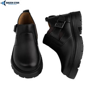 Bottes d'école DAIZEN STAR INTERNATIONAL - Tige en cuir synthétique et verni, semelle intermédiaire et extérieure en caoutchouc - Product Image 4