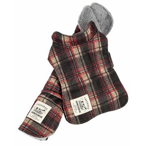 Veste et tapis réversibles 2-en-1 pour chien en tartan écossais – Vêtements pour animaux de compagnie haut de gamme avec motif écossais élégant - Product Image 1