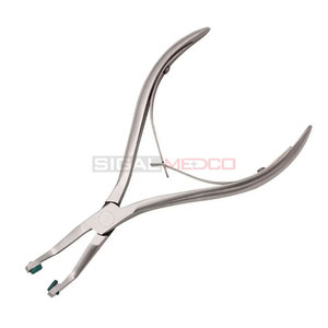 Pince d'extraction dentaire orthodontique télescopique manuelle de haute qualité pour bridges et couronnes, en acier inoxydable allemand, certifiée CE - Product Image 3