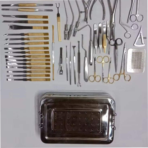 Ensemble d'instruments de chirurgie mammaire pour interventions esthétiques et reconstructives, outils médicaux en acier inoxydable à vendre - Product Image 2