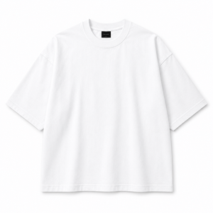 Camiseta blanca extragrande de alta calidad para marcas de ropa urbana, etiquetas de moda y colecciones de ropa de marca privada - Product Image 1