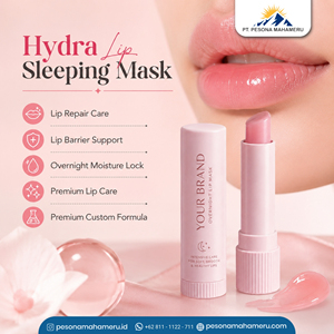 ลิปมาส์กบำรุงริมฝีปากสูตรเข้มข้นแบบขวดบีบสีชมพู บรรจุภัณฑ์สั่งทำพิเศษสำหรับผลิตภัณฑ์ดูแลผิว - Product Image 2