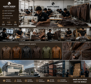 Veste moto en cuir d'agneau véritable marron pour homme, imperméable, respirante, col rond, coupe classique, style hiver, logo sur le devant - Product Image 6