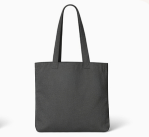 Custom logo Canvas Tote <b>Bag</b> Medium Size Solid Color Shoulder Length Handle Daily Use Shopping <b>Bag</b> - Product Image 5