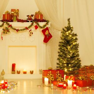 Albero di Natale Artificiale Pre-Illuminato in Vaso da 1,2 Metri - Product Image 1