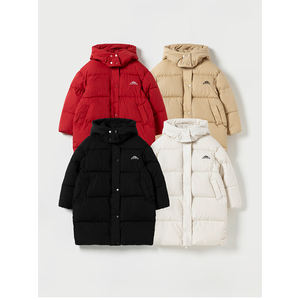 Chaqueta de Invierno Premium para Niñas OZKIZ WJ01, 6-9 Años, Ropa Larga a Prueba de Viento, Moda Infantil al por Mayor - Product Image 1