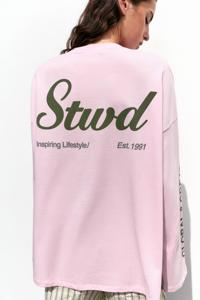 Camiseta de Manga Larga Personalizada al por Mayor para Mujer, Camiseta Informal Premium de Manga Larga con Diseño Personalizado, Ropa de Marca Privada - Product Image 5