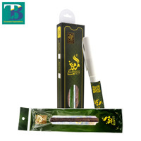 Miswak à l'huile d'olive Al-Mumeez avec support en plastique Doodiya pour les voyages et la maison |   Soins bucco-dentaires de qualité supérieure Brosse à dents 100% naturelle