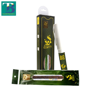 Miswak à l'huile d'olive Al-Mumeez, idéal pour les voyages, avec support en plastique Doodiya, qualité supérieure, soin buccal, brosse à dents 100% naturelle - Product Image 4