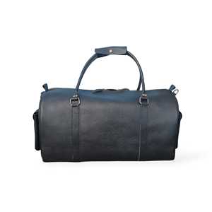 Sac de voyage en cuir véritable durable, léger, personnalisable, écologique, résistant à l'eau, avec fermeture éclair, grande capacité - Product Image 3