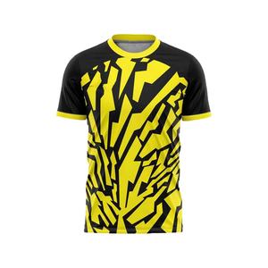 Uniformes de Fútbol de Alta Calidad, Transpirables, 100% Poliéster, Jersey Deportivo con Impresión Digital Personalizada de Secado Rápido - Product Image 1