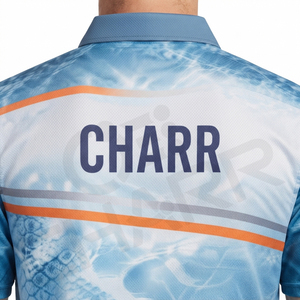 Camiseta Polo Deportiva para Hombre de Alta Calidad con Diseño Personalizado y Sublimación Completa para Pesca - Product Image 5
