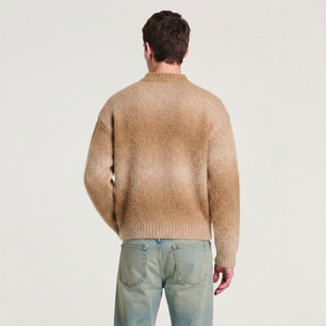 Pull en laine/acrylique tricoté sur mesure, marron, manches longues, unisexe, haute qualité, blanc, hiver, homme, séchage rapide, respirant, couleurs personnalisées - Product Image 6