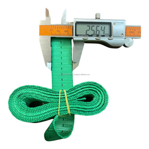Sangle en polyester verte haute résistance de 25 mm, couleur personnalisée, OEM, industrielle, Sanboo Vietnam, fabriquée au Vietnam - Product Image 1