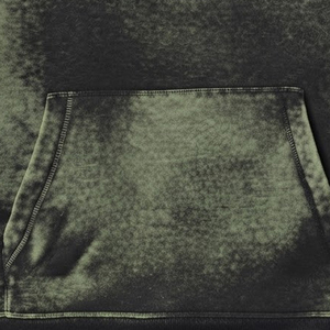 Sudadera con Capucha de Alta Calidad, Estilo Vintage, Corte Holgado, Efecto Desgastado por el Sol, Manga Larga, para Hombre - Product Image 4