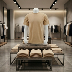 เสื้อยืดลำลองผู้ชายผ้านุ่มระบายอากาศได้ดีคอกลมแขนสั้นแฟชั่นสวมใส่ทุกวัน - Product Image 4