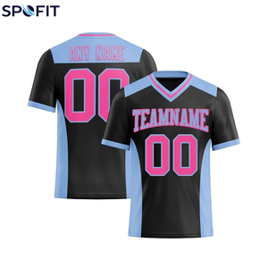 Maillots de football américain personnalisés de haute qualité, style uni, impression par sublimation, vente en gros, maillots de qualité supérieure - Product Image 2